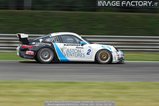 2007-06-24 Monza 324 FIA GT3 European Championship - Porsche 997 GT3 Cup